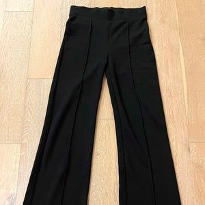 FREE PEOPLE BLACK FLARE SWEATPANTS